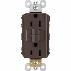 Legrand® Radiant® Tamper Resistant Receptacle, 15A, 125V, Brown