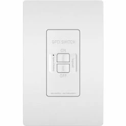 Legrand® Radiant® Self Test Receptacle, Spec-Grade Dead Front 20A, White