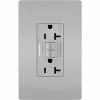 Legrand® Radiant® Tamper Resistant Receptacle, 20A, 125V, Gray -Switches, Receptacles & Sensors Sales LG7 2097TRGRY 1
