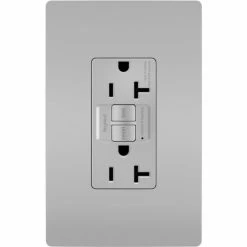 Legrand® Radiant® Tamper Resistant Receptacle, 20A, 125V, Gray