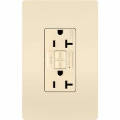 Legrand® Radiant® Tamper Resistant Receptacle, 20A, 125V, Light Almond