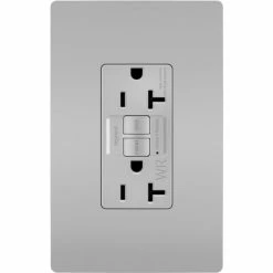 Legrand® Radiant® Weather Resistant Receptacle, 20A, 125V, Gray