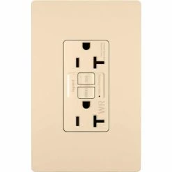 Legrand® Radiant® Weather Resistant Receptacle, 20A, 125V, Ivory