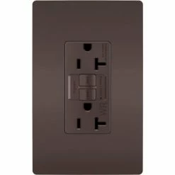 Legrand® Radiant® Weather Resistant Receptacle, 20A, 125V, Brown