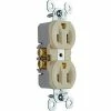 Legrand® Trademaster® Duplex Receptacle, 15A, 125V, Ivory - Pkg Qty 10 -Switches, Receptacles & Sensors Sales LG7 3232I 1