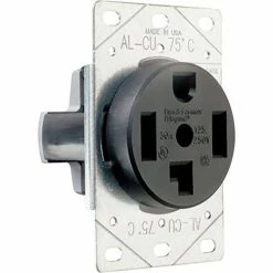 Legrand® Power Outlet, 30A, 125V, Black