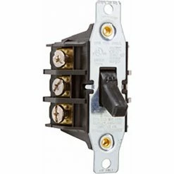 Legrand® Three Pole AC Manual Controller, 30A, 600V, 3 Phase, Black