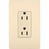 Legrand® Radiant® Tamper Resistant Outlet, Double Pole, 15A, 125V, Light Almond - Pkg Qty 10 -Switches, Receptacles & Sensors Sales LG7 885TRLA 1