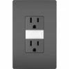 Legrand® Radiant® Outlet W/ Night Light, 15A, Black - Pkg Qty 6 2 Legrand® Radiant® Outlet W/ Night Light, 15A, Black - Pkg Qty 6 -Switches, Receptacles & Sensors Sales LG7 NTL885TRBKCC6 1