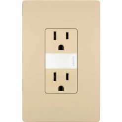 Legrand® Radiant® Tamper Resistant Outlet, 15A, Ivory - Pkg Qty 6