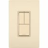 Legrand® Radiant® Two Single Pole Switches & Single Pole/3-Way Switch, Light Almond 1 Legrand® Radiant® Two Single Pole Switches & Single Pole/3-Way Switch, Light Almond -Switches, Receptacles & Sensors Sales LG7 RCD113LA 1