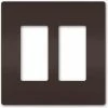 Legrand® Radiant® Two Gang Screwless Wall Plate, Brown -Switches, Receptacles & Sensors Sales LG7 RWP262 1