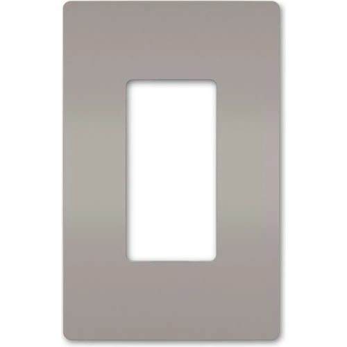 Legrand® Radiant® One Gang Screwless Wall Plate, Gray 3 Legrand® Radiant® One Gang Screwless Wall Plate, Gray