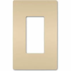 Legrand® Radiant® One Gang Screwless Wall Plate, Ivory