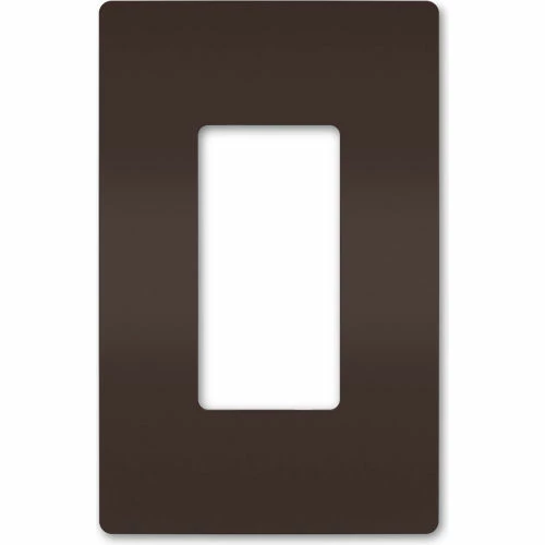 Legrand® Radiant® One Gang Screwless Wall Plate, Brown 3 Legrand® Radiant® One Gang Screwless Wall Plate, Brown
