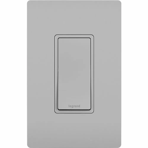 Legrand® Radiant® Single Pole 3 Way Switch, 15A, 120/277V, Gray - Pkg Qty 10 3 Legrand® Radiant® Single Pole 3 Way Switch, 15A, 120/277V, Gray - Pkg Qty 10