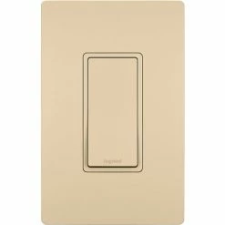 Legrand® Radiant® Single Pole 3 Way Switch, 15A, 120/277V, Ivory - Pkg Qty 10