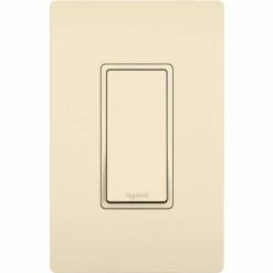 Legrand® Radiant® Single Pole 3 Way Switch, 15A, 120/277V, Light Almond - Pkg Qty 10