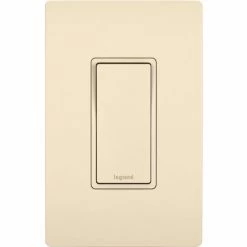 Legrand® Radiant® Single Pole 4 Way Switch, 15A, 120/277V, Light Almond - Pkg Qty 10