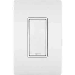 Legrand® Radiant® Single Pole 4 Way Switch, 15A, 120/277V, White - Pkg Qty 10