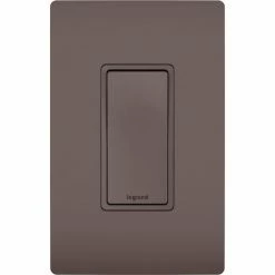 Legrand® Radiant® Single Pole 4 Way Switch, 15A, 120/277V, Brown - Pkg Qty 10