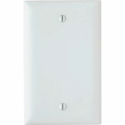 Legrand® Trademaster Box Mounted Wall Plate W/ One Gang, White - Pkg Qty 20