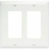 Legrand® Trademaster Decorator Wall Plate W/ Two Gangs, White - Pkg Qty 20 -Switches, Receptacles & Sensors Sales LG7 TP262W 1