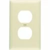 Legrand® Trademaster® Duplex Receptacle Openings Wall Plate W/ One Gang, Ivory - Pkg Qty 25 -Switches, Receptacles & Sensors Sales LG7 TP8I 1