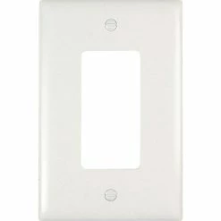 Legrand® Trademaster® Decorator Openings Wall Plate W/ One Gang, White - Pkg Qty 20