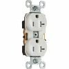 Legrand® Tamper-Resistant Commercial Grade Receptacles, 20A, 125V, White - Pkg Qty 10 -Switches, Receptacles & Sensors Sales LG7 TR20W 1