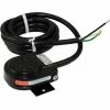 Linemaster 491-SC36MP Compact Foot Switch W/6' Cord and Mounting Bracket, Momentary, Black, Steel -Switches, Receptacles & Sensors Sales LI5 491 SC36MP