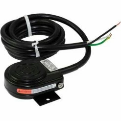 Linemaster 491-SC36MP Compact Foot Switch W/6' Cord and Mounting Bracket, Momentary, Black, Steel