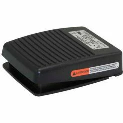 Linemaster 971-S Aquiline Foot Switch, Momentary, Dark Gray, Plastic