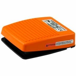 Linemaster 971-SO Aquiline Foot Switch, Momentary, Orange, plastic
