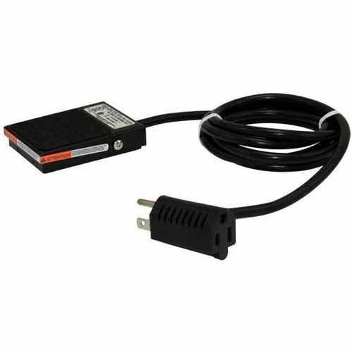 Linemaster T-91-SC3 Treadlite II Foot Switch W/6' Cord & 3 Prong Plug, Momentary, Black, Steel 3 Linemaster T-91-SC3 Treadlite II Foot Switch W/6' Cord & 3 Prong Plug, Momentary, Black, Steel