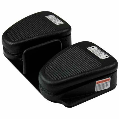 Linemaster Twin 632-S Clipper Twin Foot Switch, Momentary, Black, Cast Iron 3 Linemaster Twin 632-S Clipper Twin Foot Switch, Momentary, Black, Cast Iron