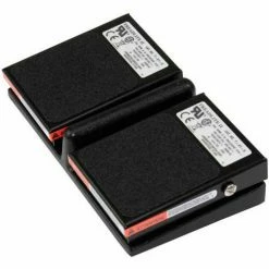 Linemaster Twin T-91-S Treadlite II Twin Foot Switch, Momentary, Black, Steel