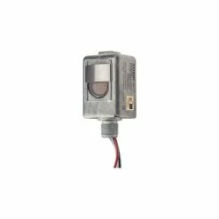 NSI TORK® 2129A Spec Grade 1/2" Stem DieCast Zinc, On 1-5fc/Off 3-15fc, 6"Leads, 240V 2000W Tung