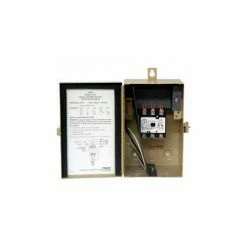 NSI Industries NSI TORK® 5401A Contactor, 120V Coil, 40A, 3PST, 120-277V, Metal NEMA 1 Enclosure