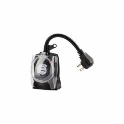 NSI TORK® 602B 24 Hour Plug-In Timer Two Grounded Outlets, 125V, Outdoor, 30 Minute Tabs