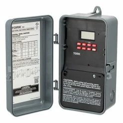 NSI Industries NSI TORK® DG100A 7 Day Digital Timer w Holidays, 1 Channel, 20A, 120-277V, SPDT