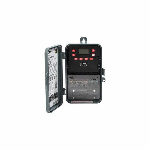 NSI TORK® E101PB 24 Hour Digital 1 Channel, 40A, 120V, SPST, Indoor/Outdoor Plastic Enclosure 3 NSI TORK® E101PB 24 Hour Digital 1 Channel, 40A, 120V, SPST, Indoor/Outdoor Plastic Enclosure
