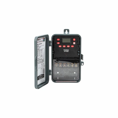 NSI TORK® E103B 24 Hour Digital 1 Channel, 40A, 120-277V, DPST, Indoor/Outdoor Plastic Enclosure 3 NSI TORK® E103B 24 Hour Digital 1 Channel, 40A, 120-277V, DPST, Indoor/Outdoor Plastic Enclosure