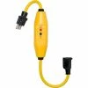 Inline GFCI Cord Set, Triple Tap, Manual Reset, 18' Cord -Switches, Receptacles & Sensors Sales T06 30338018 08