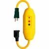 Inline GFCI Cord Set, Auto Reset, 15A, 18' Cord 1 Inline GFCI Cord Set, Auto Reset, 15A, 18' Cord -Switches, Receptacles & Sensors Sales T06 30338018