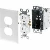 Legrand® F7526 AC Power Kit (Electrical Box, White Duplex Receptacle, White Faceplate 2 Legrand® F7526 AC Power Kit (Electrical Box, White Duplex Receptacle, White Faceplate -Switches, Receptacles & Sensors Sales WIE F7526