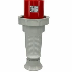 F. Walther Electric Walther Electric 269, Male Plug, 60/63A, 5P, 400Vac, 6 Hr, IP67, With Cable Gland